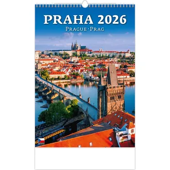 Kalendář Helma365 Nástěnný kalendář Praha 2026