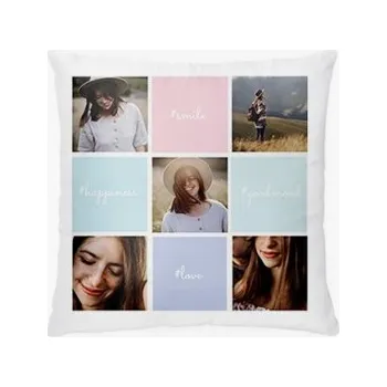 Dekorativní polštářek Polštářek, bavlna, Insta barvy, 38x38 cm