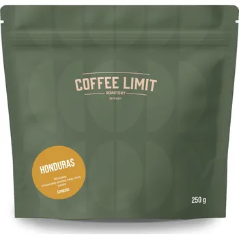 Káva COFFEE LIMIT Honduras SHG- zrnková káva 250g
