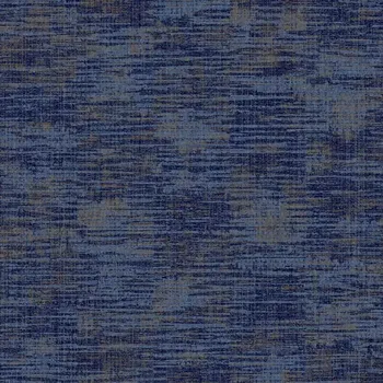 Tapeta Vliesová tapeta na zeď Caselio 102856234, žihaná jednobarevná Modrá