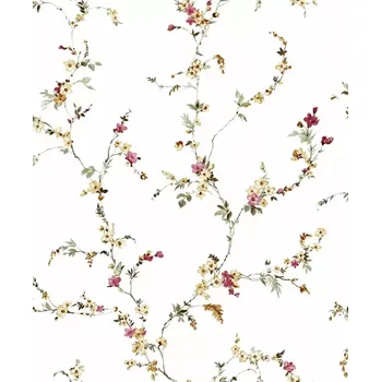 Tapeta Vliesová tapeta na zeď 84015, Blooming garden Bílá