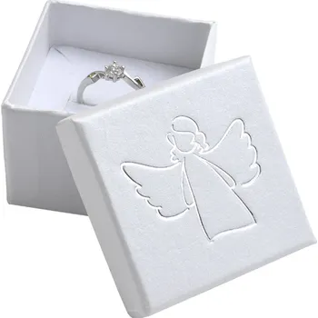 Dárková krabička Zlatnictví Helios Krabička na šperky andělíček