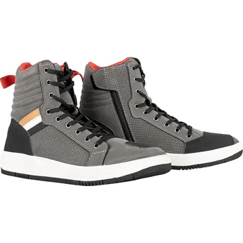 Moto obuv W-TEC Moto boty Sueden šedá - 41