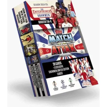 Karetní hra Fotbalové karty Topps Match Attax TCG 2024/25 UCC Booster Tin 3 modrá