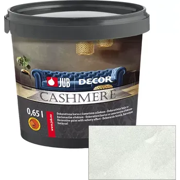 barva na zeď JUB Decor Cashmere 0,75L - Vnitřní dekorativní barva se sametovým efektem 526H