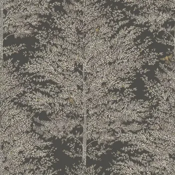 Tapeta Vliesová tapeta na zeď Caselio 102979037, květy, listy, zvířata černá