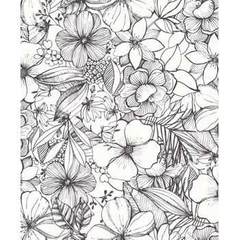 Tapeta Vliesová tapeta na zeď Caselio 103389009, Young and free Černobílá