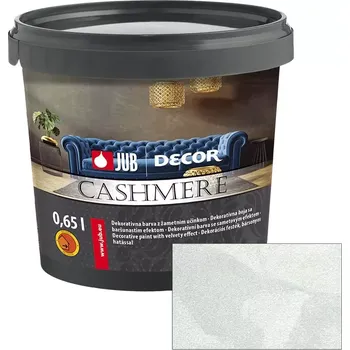 barva na zeď JUB Decor Cashmere 0,75L - Vnitřní dekorativní barva se sametovým efektem 512H