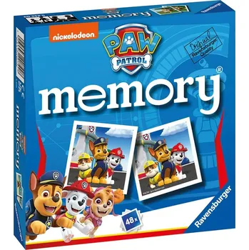 Společenská hra Ravensburger 20742 Mini Pexeso Tlapková patrola