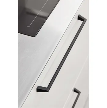 Dveřní kování Furnipart Pyramid Materiál: Zamak, Povrch: Černá - mat, Rozteč: 320