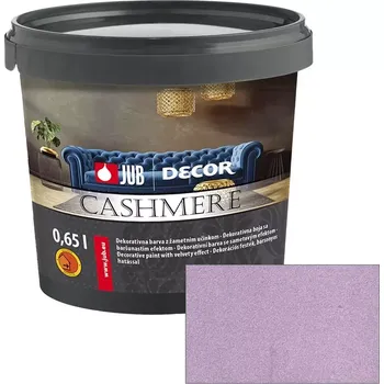 barva na zeď JUB Decor Cashmere 0,75L - Vnitřní dekorativní barva se sametovým efektem 522E