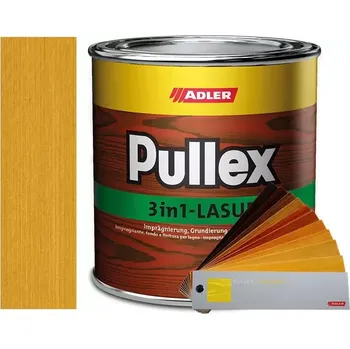 Lak na dřevo ADLER Pullex 3in1 odstín Eiche/Dub Eiche 0,75L