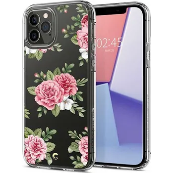 Spigen kryt Cecile pro iPhone 12/12 Pro - Pink Floral