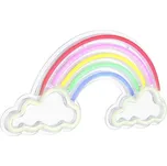 Globo 28056 - LED Neonová nástěnná dekorace RAINY LED/3W/USB duha