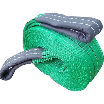 Upínací pás s oky - kurtna, tažná síla 16 t, délka 3 m, pro vyprošťování vozů - Golemtech