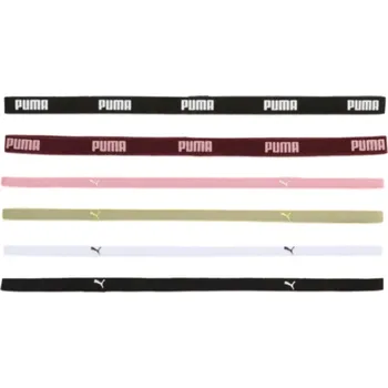 Sportovní čelenka Puma TR Ess Hairbands W 05345234 - ruby shimmer/pink lux/army UNI