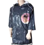 Viola s.r.o Pláštěnky s kočičkou černé s puntíky Velikost: 98