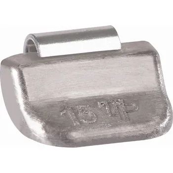 Sada na opravu pneumatiky Invento Olověné 15g naklepávací závaží na ocelový ráfek - kola osobního auta a dodávky 100 ks