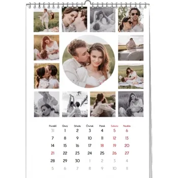 Fotokalendář Kalendarz 20x30cm papier premium