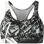 Dámská sportovní podprsenka premium ALTISPORT VOJ/ALW018POD01 ČERNOBÍLÁ XXXL