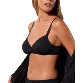 Podprsenka Dámská černá bavlněná podprsenka Lisca INES 20282 černá 75B