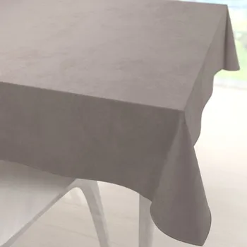 ubrus Velký sametový čtvercový ubrus Velvet Premium SVP-015 Latte 150x150 cm