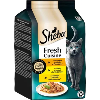 Krmivo pro kočku Sheba fresh cuisine taste of rome krůta, kuře & drůbež 36x50 g
