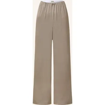 Dámské kalhoty Drykorn Dámské Saténové Kalhoty Tweezer, černošedá, 38