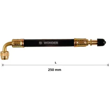 Sada na opravu pneumatiky Invento Prodloužení ventilu flexibilní 250 - Wonder