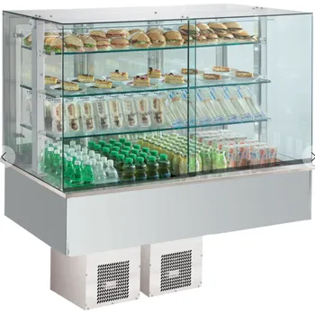 Vitrína chladicí drop-in GN 3-1/1 SL Platinum + 3 DS (posuvné otevírání do stran) RM GASTRO