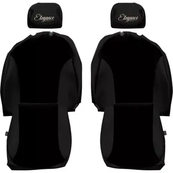 Ochranný autopotah Potahy sedadel (1+1) - Elegance S, RENAULT TRAFIC III (03.2014-12.2023) - Sedadlo pro jednoho cestujícího 1+1