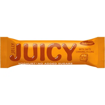 Tyčinka s želé slaný karamel - Juicy bar Yoghurt - Tekmar 40g