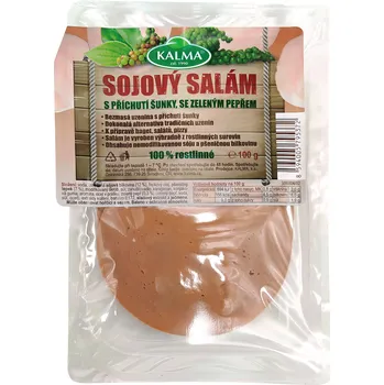 Plátky sójové s příchutí šunka s pepřem 100 g KALMA