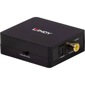 Redukce LINDY AV konvertor 70457 [Toslink, S/PDIF - Toslink, S/PDIF]