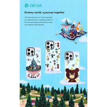 Pouzdro na mobilní telefon Devia kryt Canvas Series Magnetic Case pro iPhone 16 Plus - Magic Academy