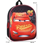 Dětský batoh Cars Blesk McQueen s 3D efektem