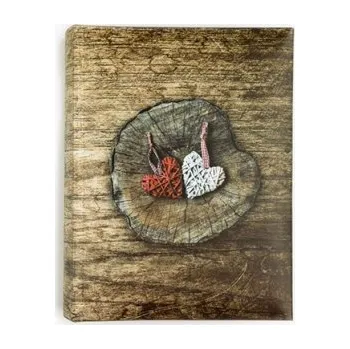 Fotoalbum empikfoto.cz Fotoalbum Srdce na dřevě 20x25 cm