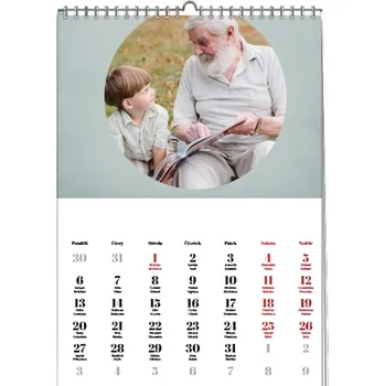 Fotokalendář Kalendarz 20x30cm papier premium