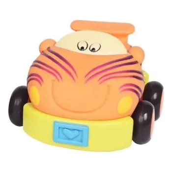Hračka pro nejmenší B.Toys B-TOYS autíčka na setrvačník WHEEEE-IS! Tygr