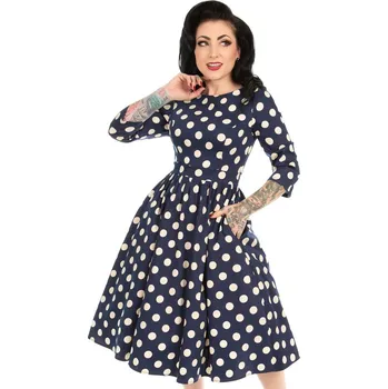 Dámské šaty H&R London retro šaty Milana Velikost: 3XL (UK 20)