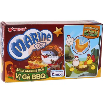 Bonbon ORION Marine boy snack s příchutí kuřecí BBQ 35g