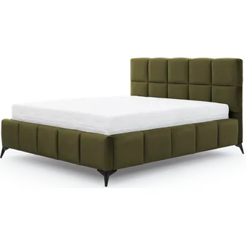 Postel Dvoulůžková postel MIST 160x200 Nube 33 olivově zelená