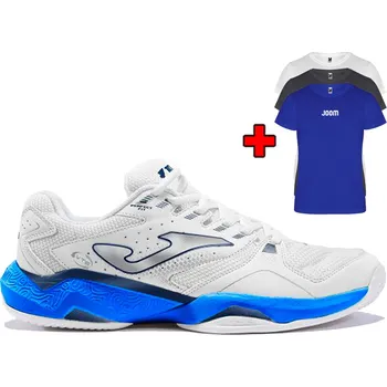Pánská tenisová obuv Pánská tenisová obuv JOMA MASTER 1000 MEN 2532 WHITE / ROYAL - UK 11,5
