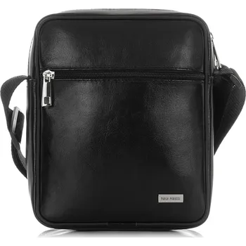 Paolo Peruzzi Praktické italské pánské crossbody PERUZZI černá