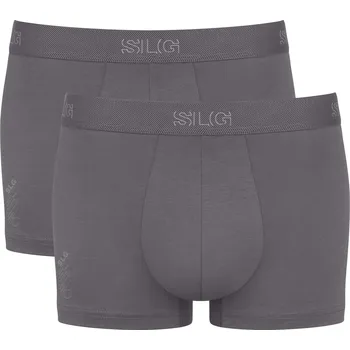 Boxerky Boxerky sloggi SLG Base Trunk 2PACK 6652 - SHIVER L 0