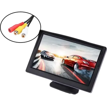 Couvací kamera LCD 5" monitor C0070 pro parkovací kameru, na palubku i s přísavkou na sklo