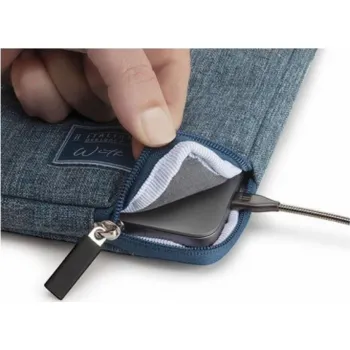 Notebook Aiino Stark Sleeve MacBook M1/M2/M3 Pro 14, MacBook Air 13.6, Air 13 & Pro 13 - Peacock Blue