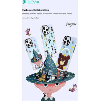 Devia kryt Canvas Series Magnetic Case pro iPhone 16 Pro Max - Magic Academy
