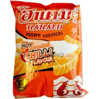 Bonbon HANAMI krevetové chipsy pálivé 60g