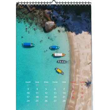 Fotokalendář Kalendarz 20x30cm papier premium